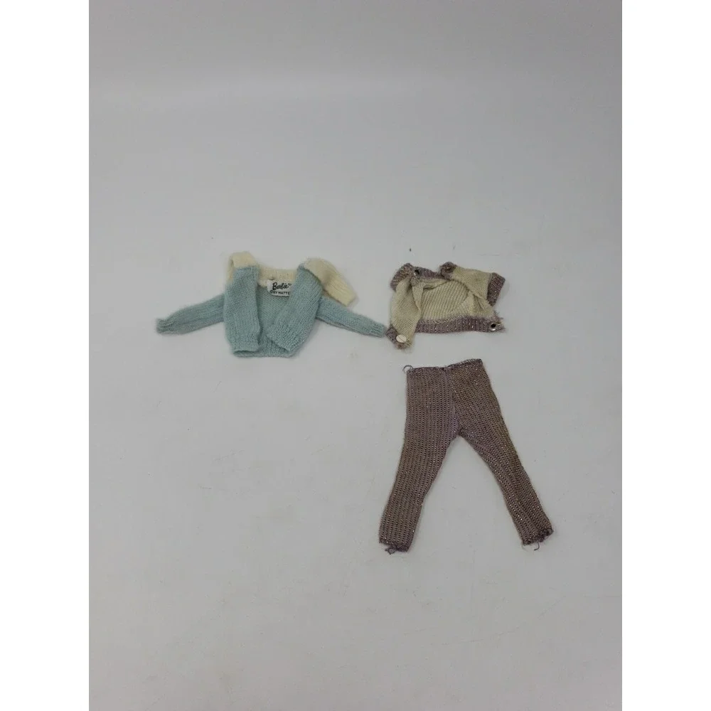 Vintage Barbie and Ken Tops Lot 21 Tops 4 Outfits 1960s Mattel Clothing